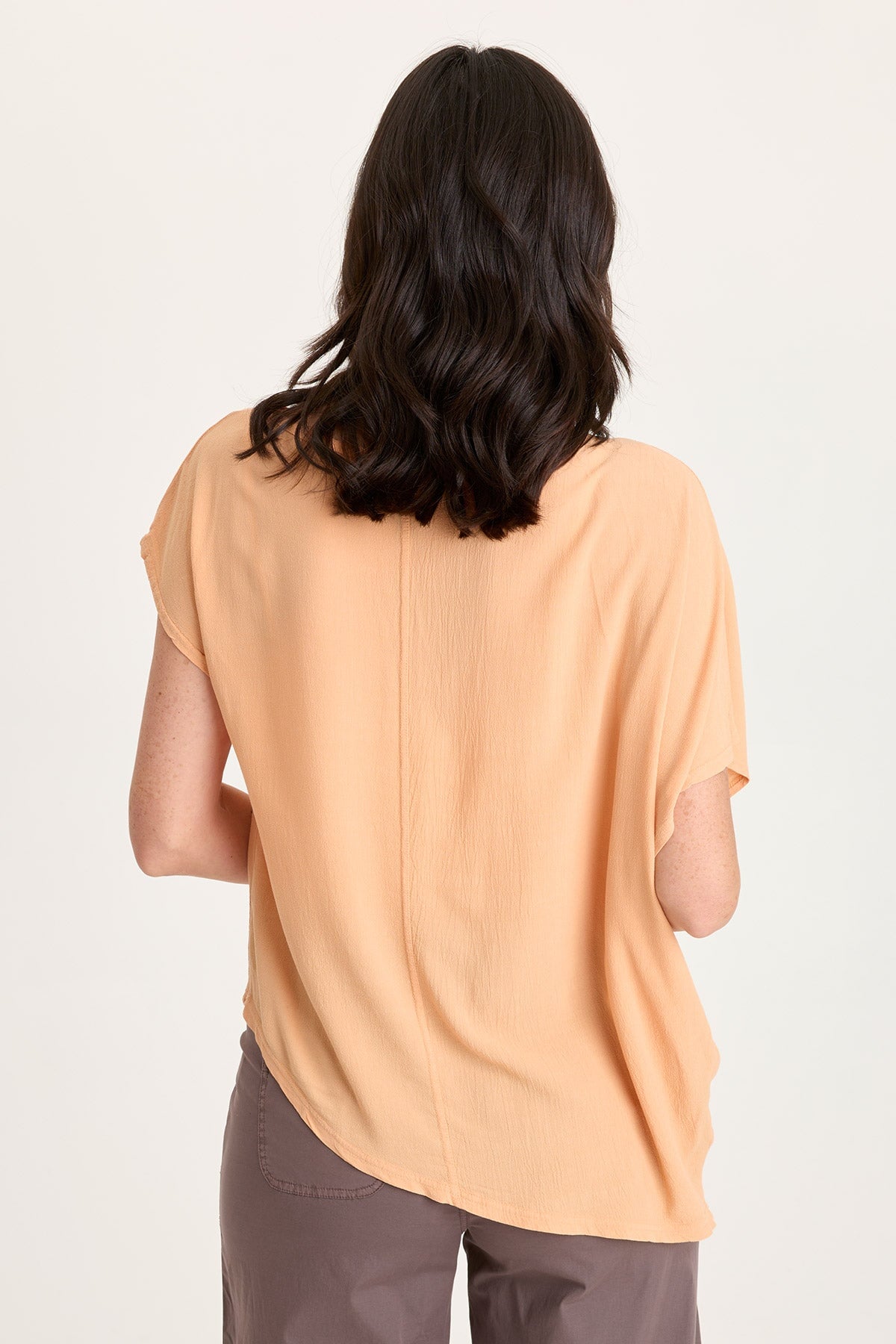 Helmi Asymmetrical Crepe Top