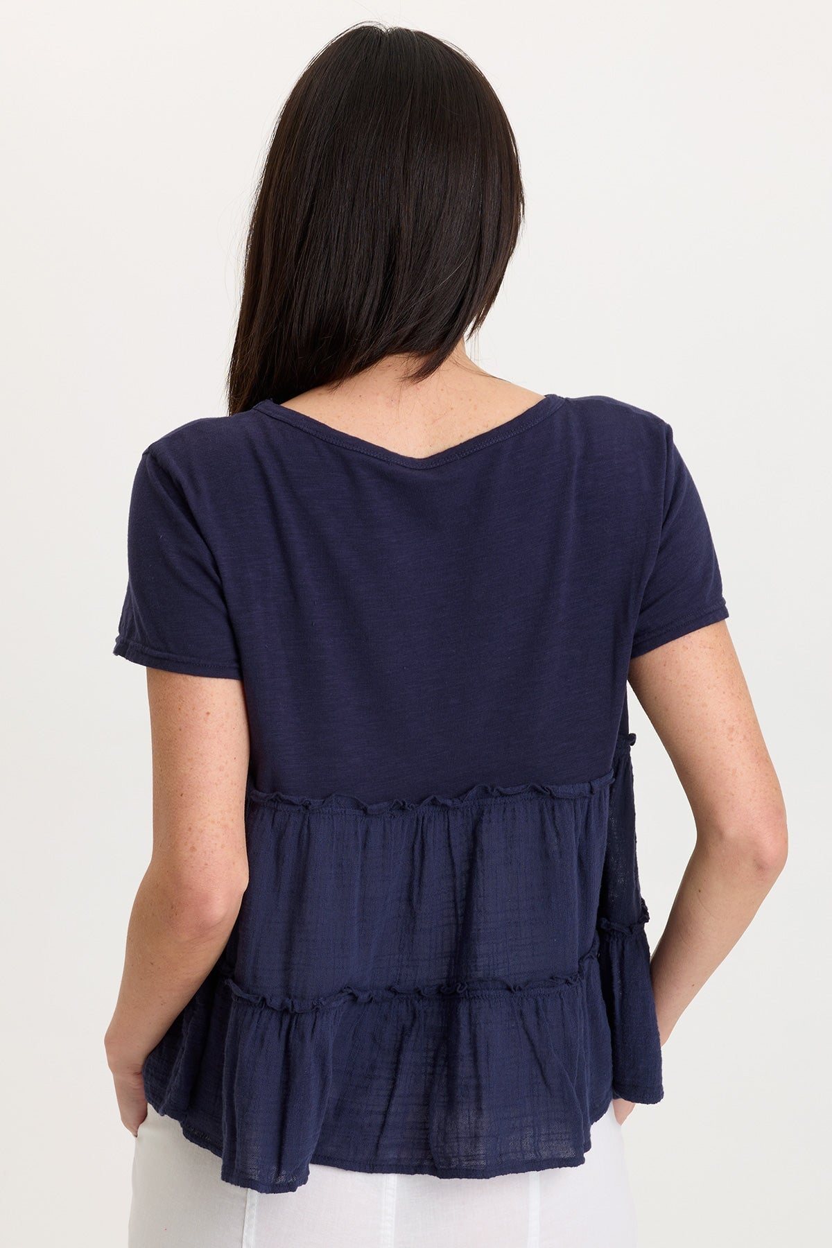 Balinda Gauze Babydoll Top