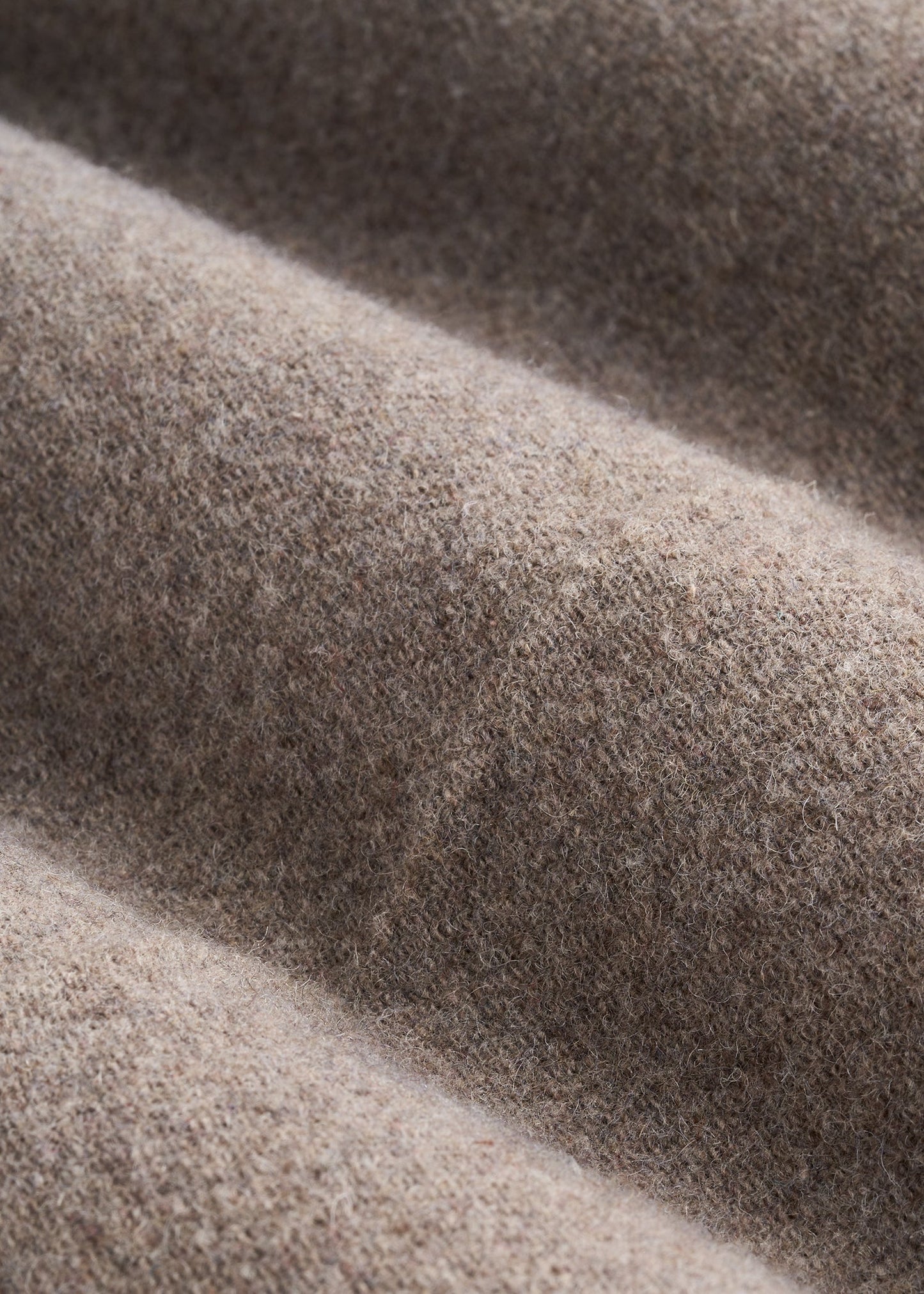Wool Blend Dress Pants for Tall Men in Taupe Mix