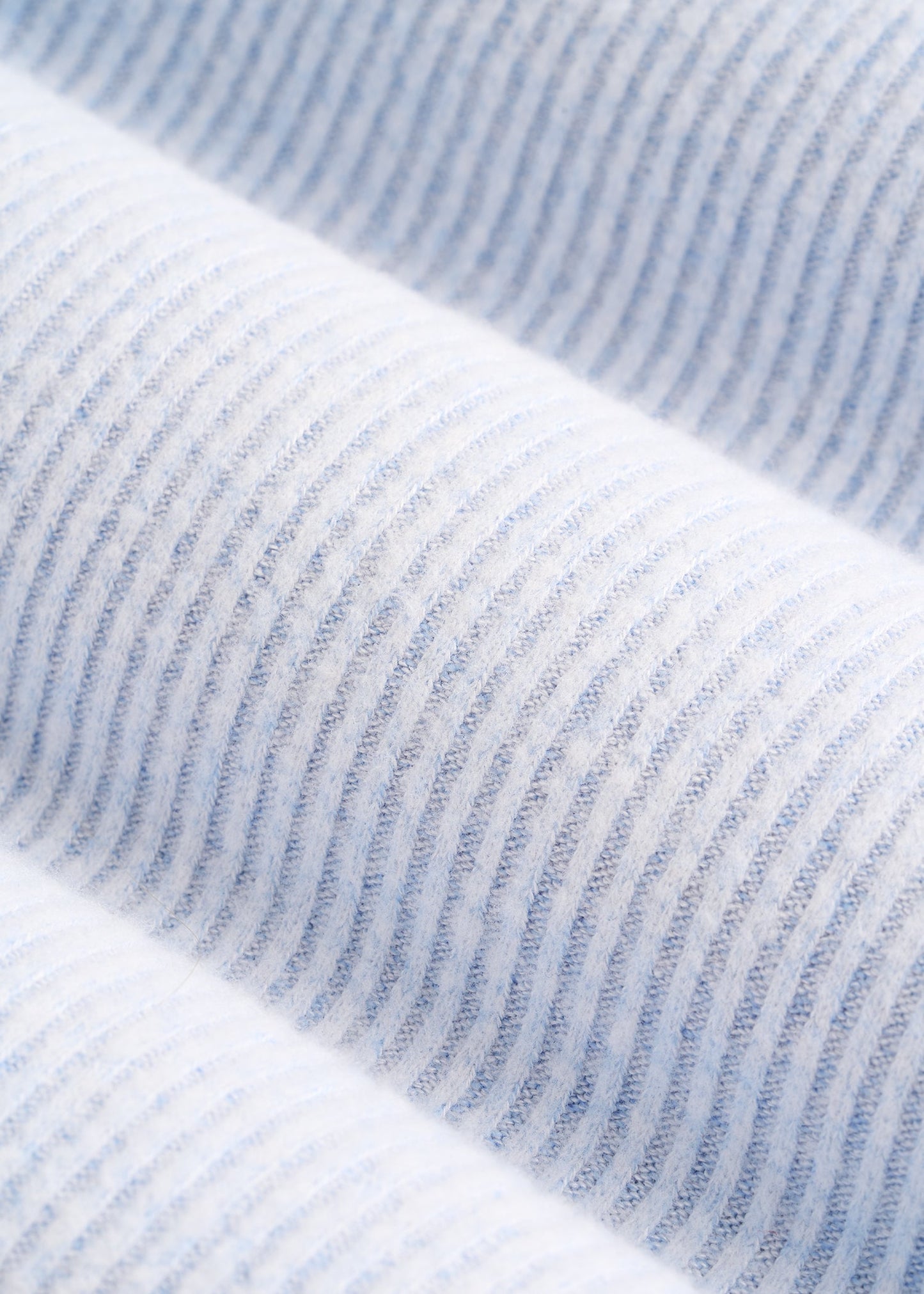 Women's Ribbed Flare Lounge Pants for Tall Women in Bluebird Mix