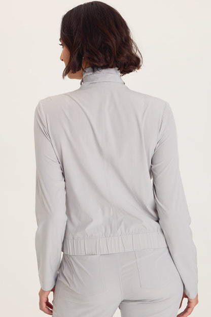 Momentum Whisper Stretch Ruched Active Jacket