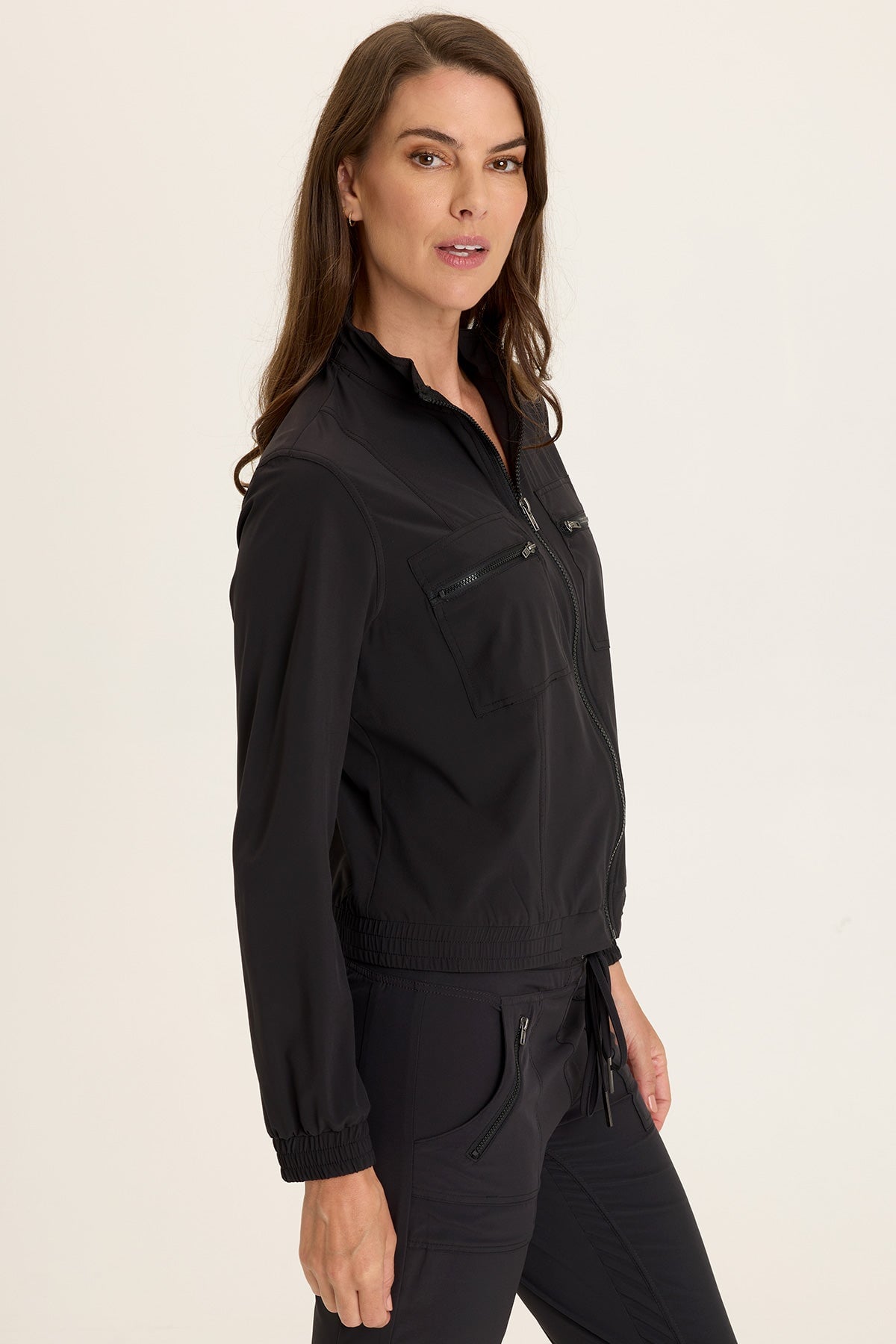 Quinn Active Ruched Bomber