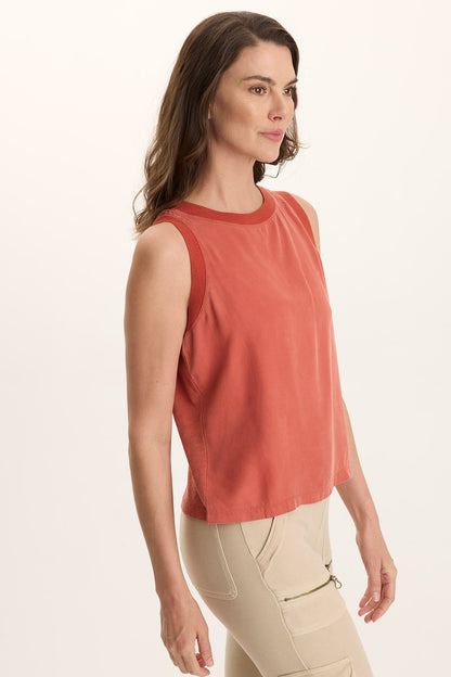 Katrine Soft Twill Elevated Tank