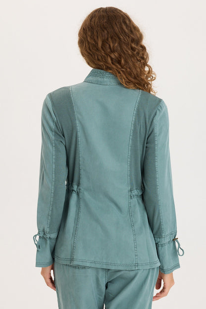 Hall Four Pocket Cinchable Twill/Rib Jacket