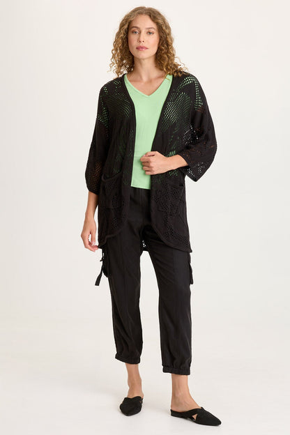 Redford Cotton Knit Cardigan