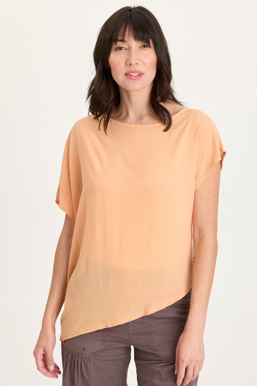 Helmi Asymmetrical Crepe Top
