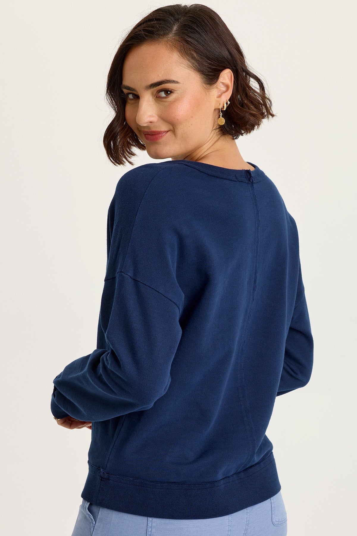 Rolin Terry V-Neck Pullover