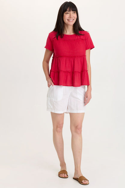 Alina Cotton Linen Short