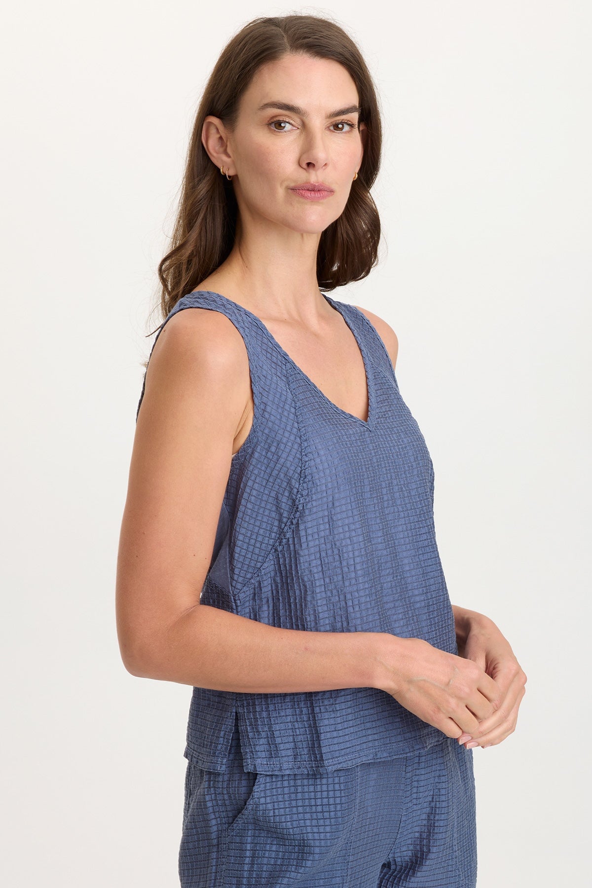 Aria Waffle Weave Tank