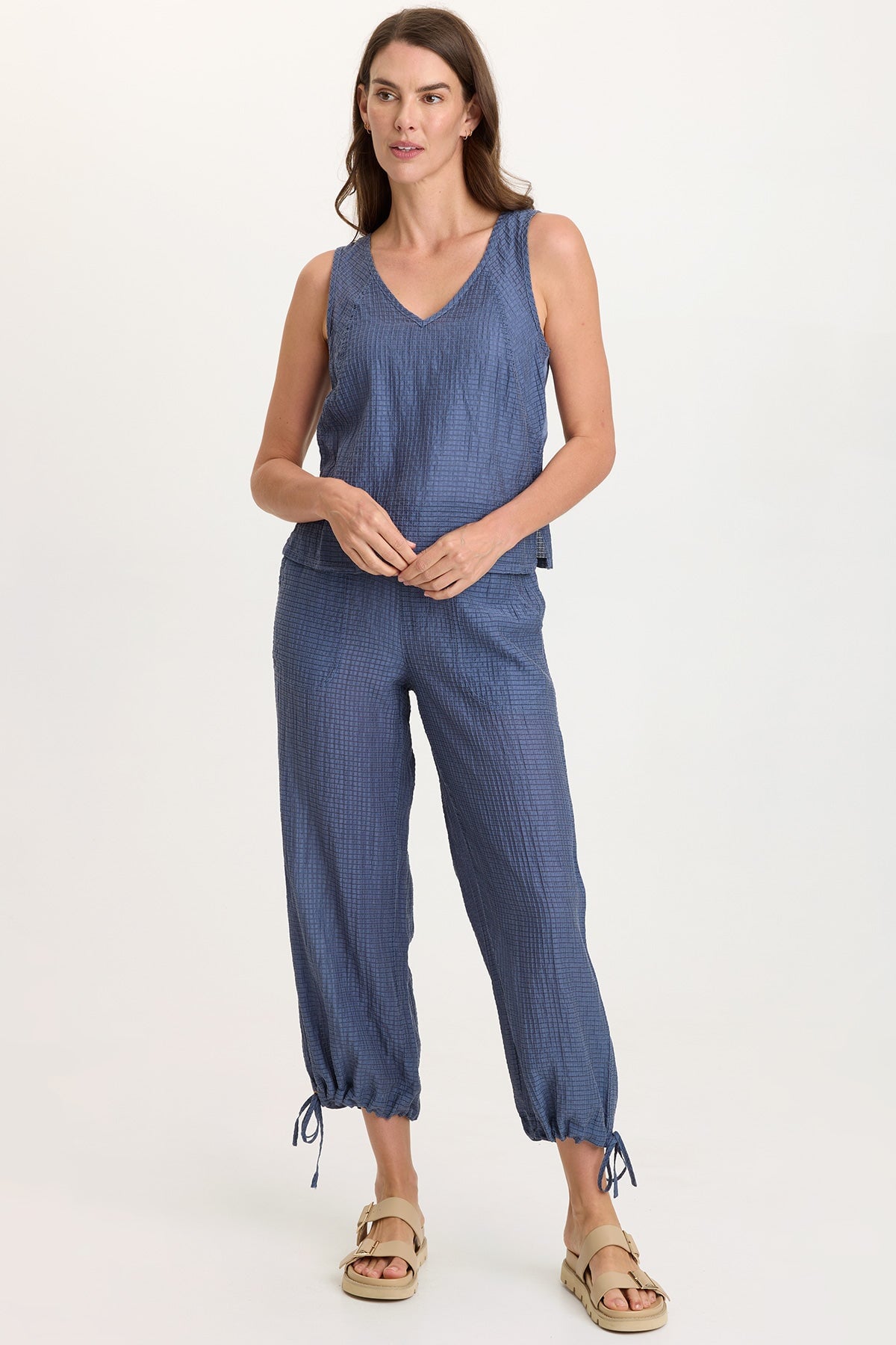 Aria Waffle Weave Tank
