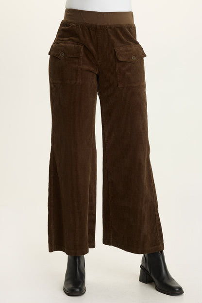 Veera Wide-Leg Corduroy Pant
