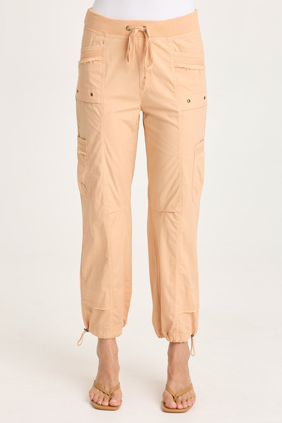 Jannik Poplin Cinch Hem Cargo Pant