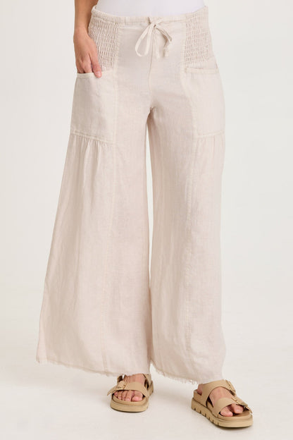 Coleson Linen Wide Leg Pant