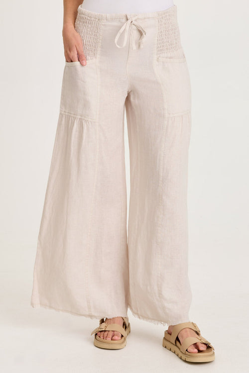 Coleson Linen Wide Leg Pant