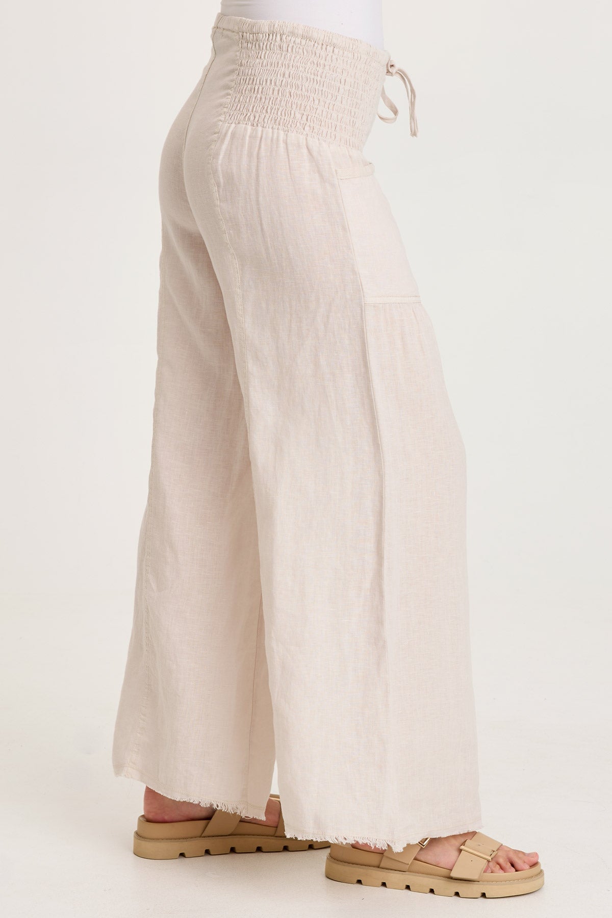 Coleson Linen Wide Leg Pant