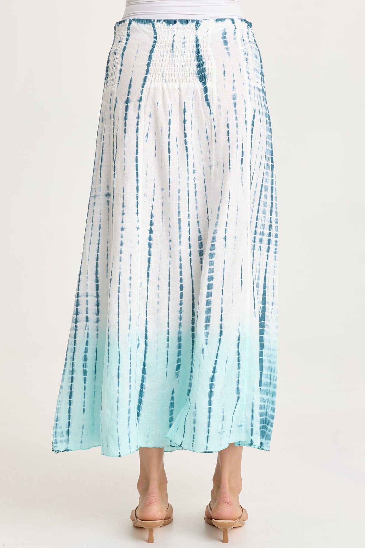 Blake Linen Smocked Skirt/Dress
