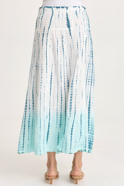 Blake Linen Smocked Skirt/Dress