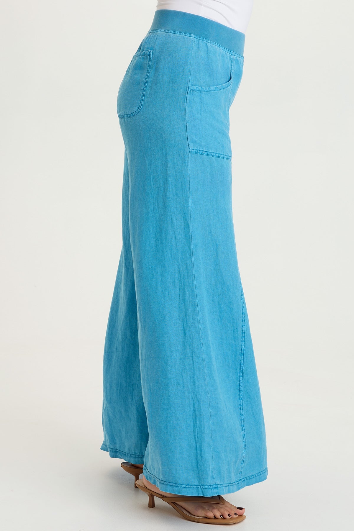 Elaine Linen Wide Leg Pant