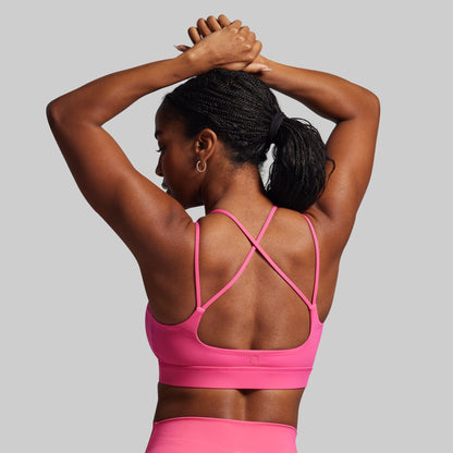 Exhale Sports Bra (Bubblegum)