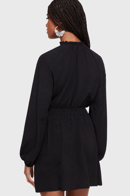 Autumna Mini Dress [Black]