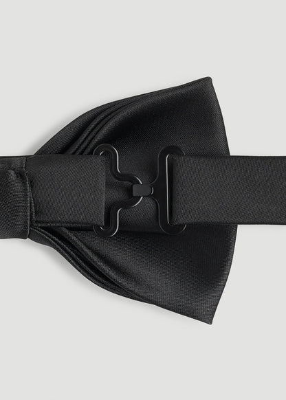 Bow Tie for Tall Men in Black