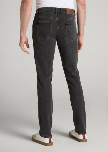 LJ&S TAPERED Jeans for Tall Men in Vintage Black