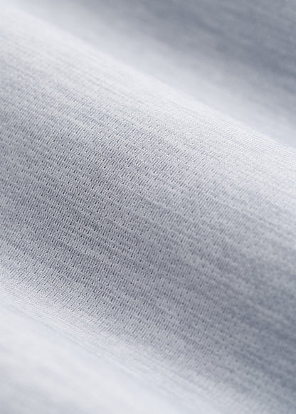 A.T. Performance Training Hoodie for Tall Men in Light Silver