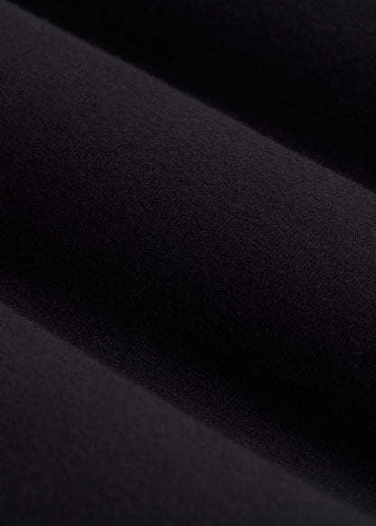 Tech Motion Fleece Shorts for Tall Men in Black