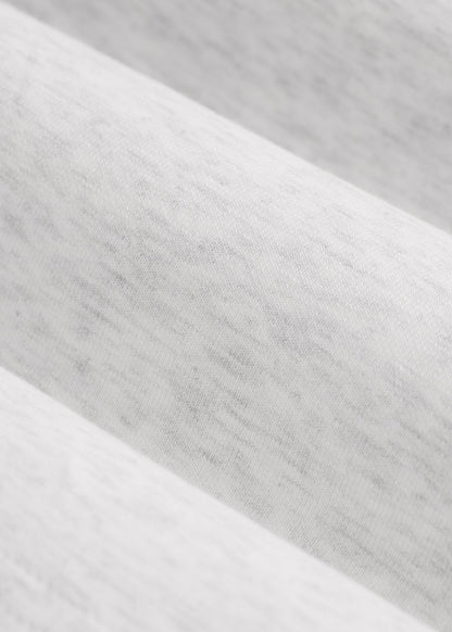 Tech Motion Fleece Shorts for Tall Men in Heather Frost