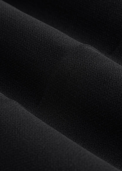 Pleated WIDE Leg Dress Pants for Tall Women in Black