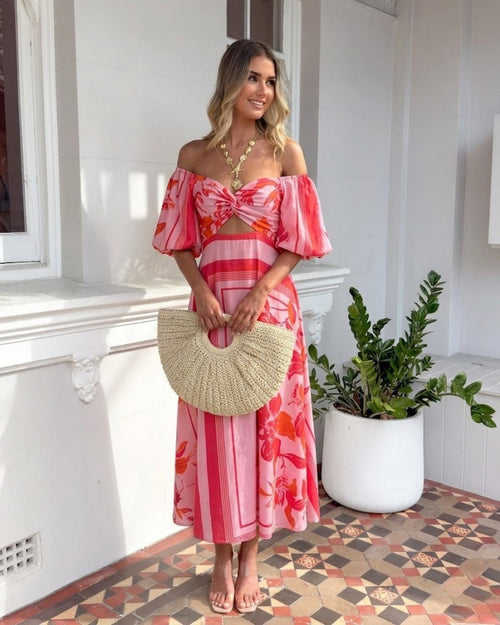 Bella Dress - Pink Floral