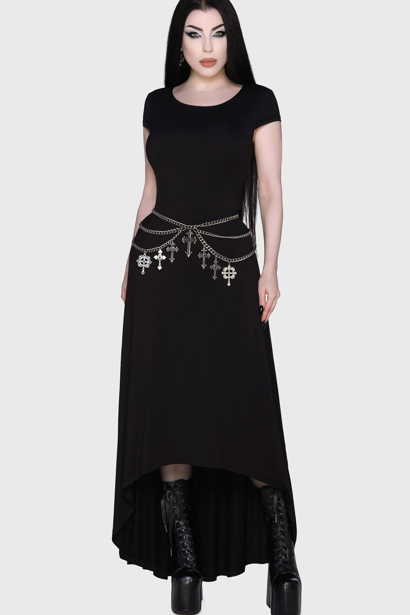 Crucifix Chain Belt