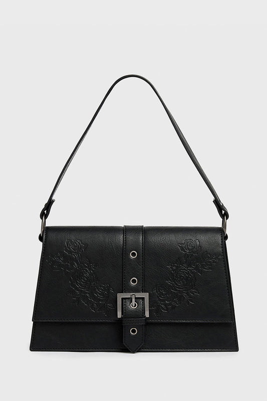 Devil's Darling Debossed Handbag