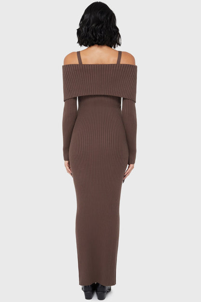 Dusk Empress Dress [Brown]
