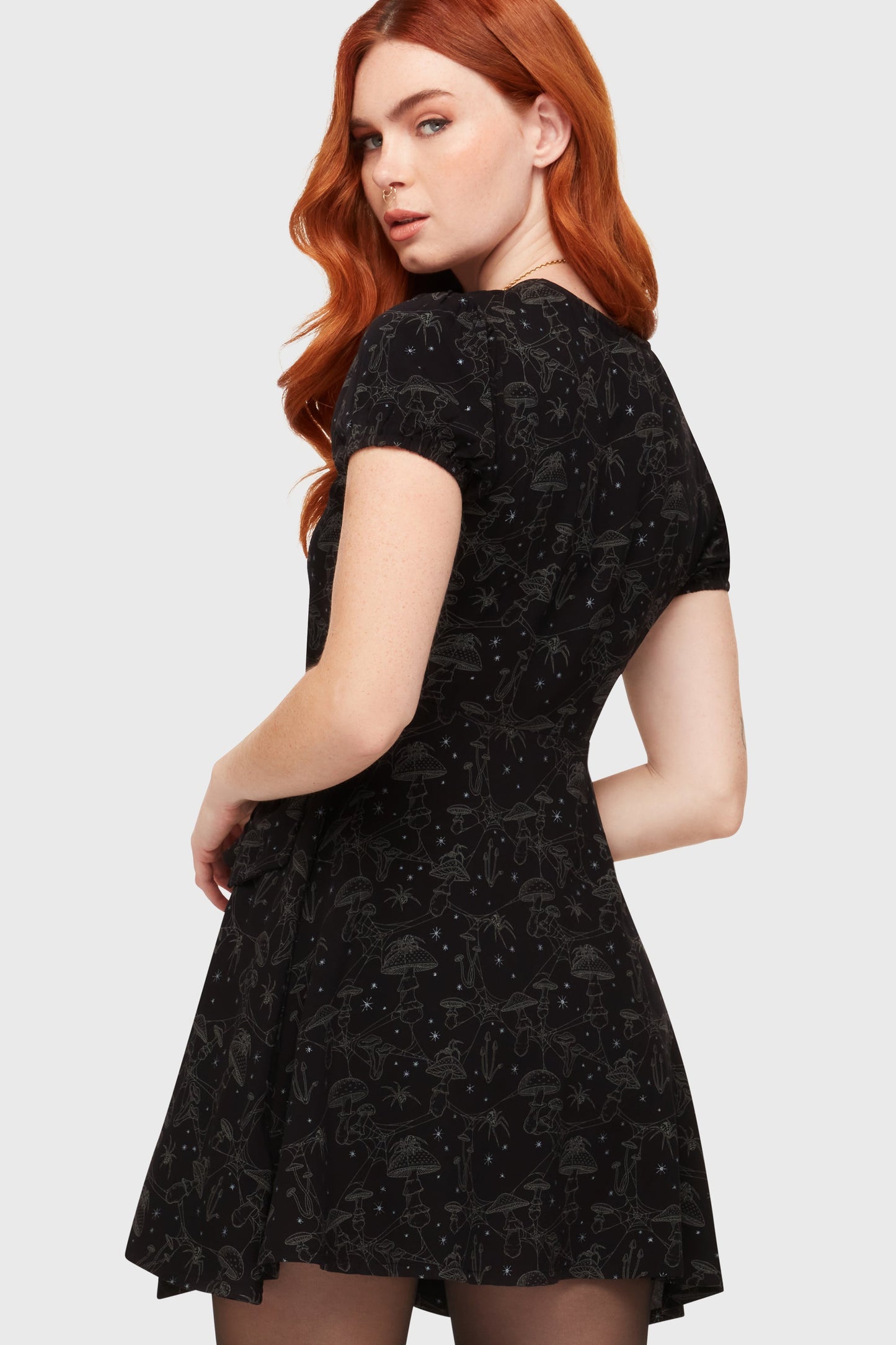 Garden Of Venom Mini Dress