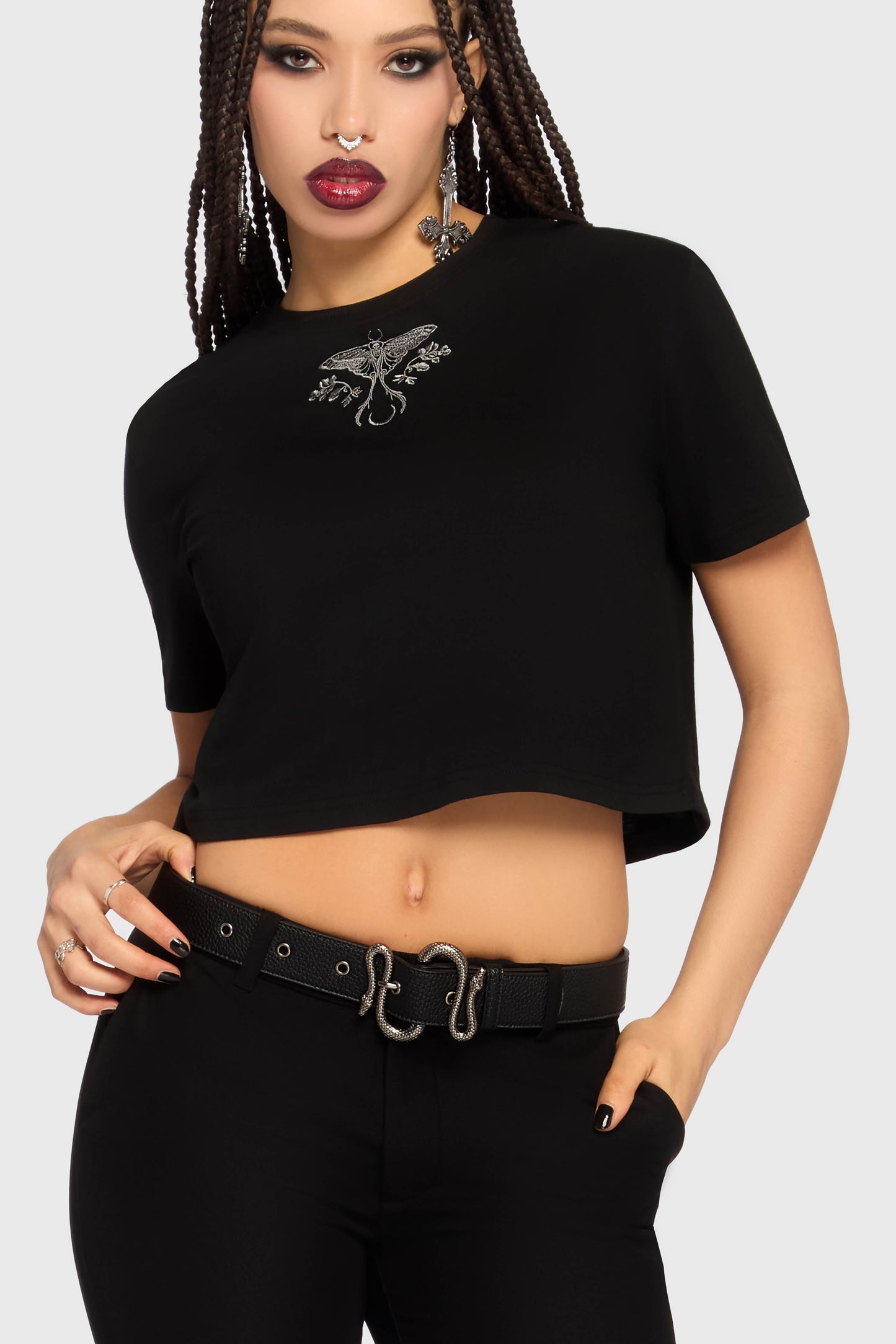In The Hollow Snake Buckle Belt