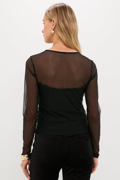 Black Kelsea Top