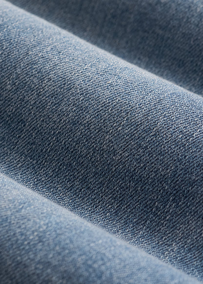 LJ&S Denim Jacket for Tall Men in Medium Blue