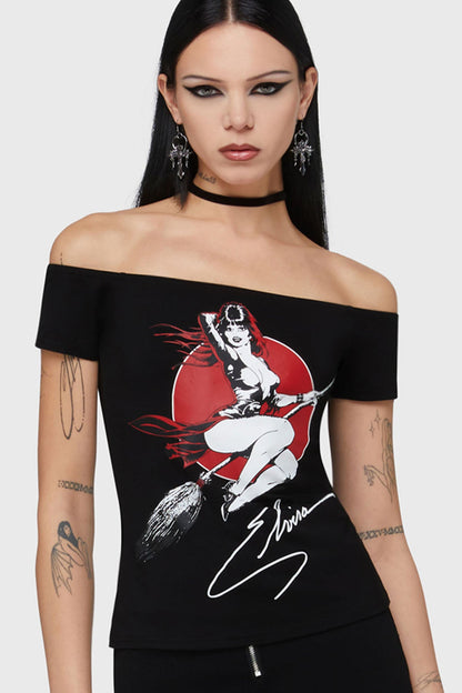 Moonstruck Bardot Top