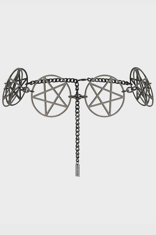 Pentagram Chain Belt