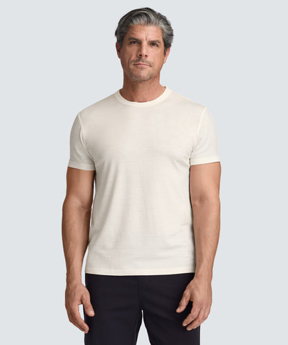 Men's Tall Merino Crew Neck T-Shirt