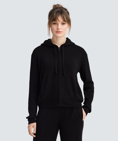 Women’s Merino Knit Hoodie