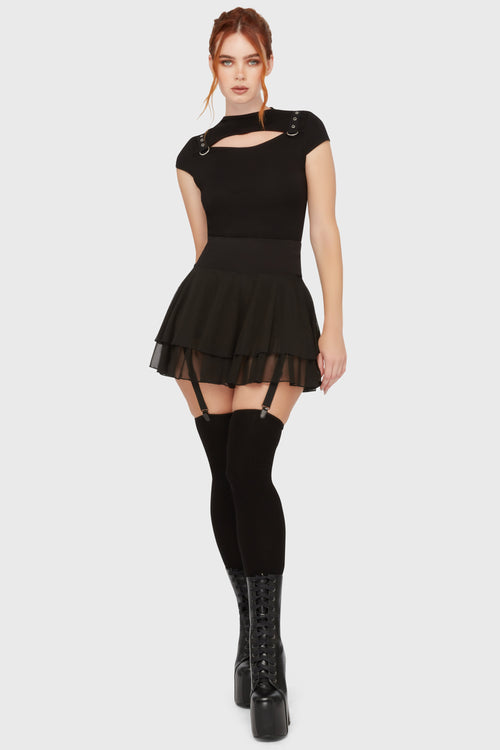 Yasumi Mesh Skirt