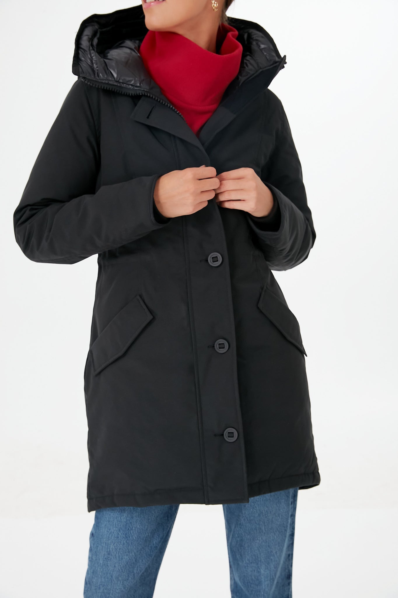 Black Label Black Noir Rossclair Parka