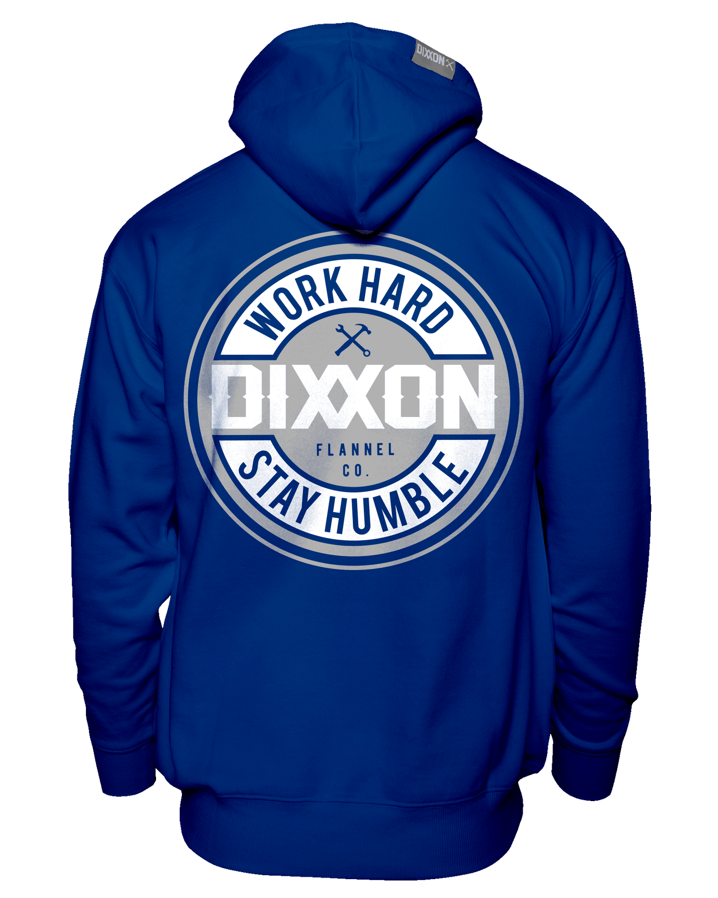 Gray Corpo Zip Up - Blue