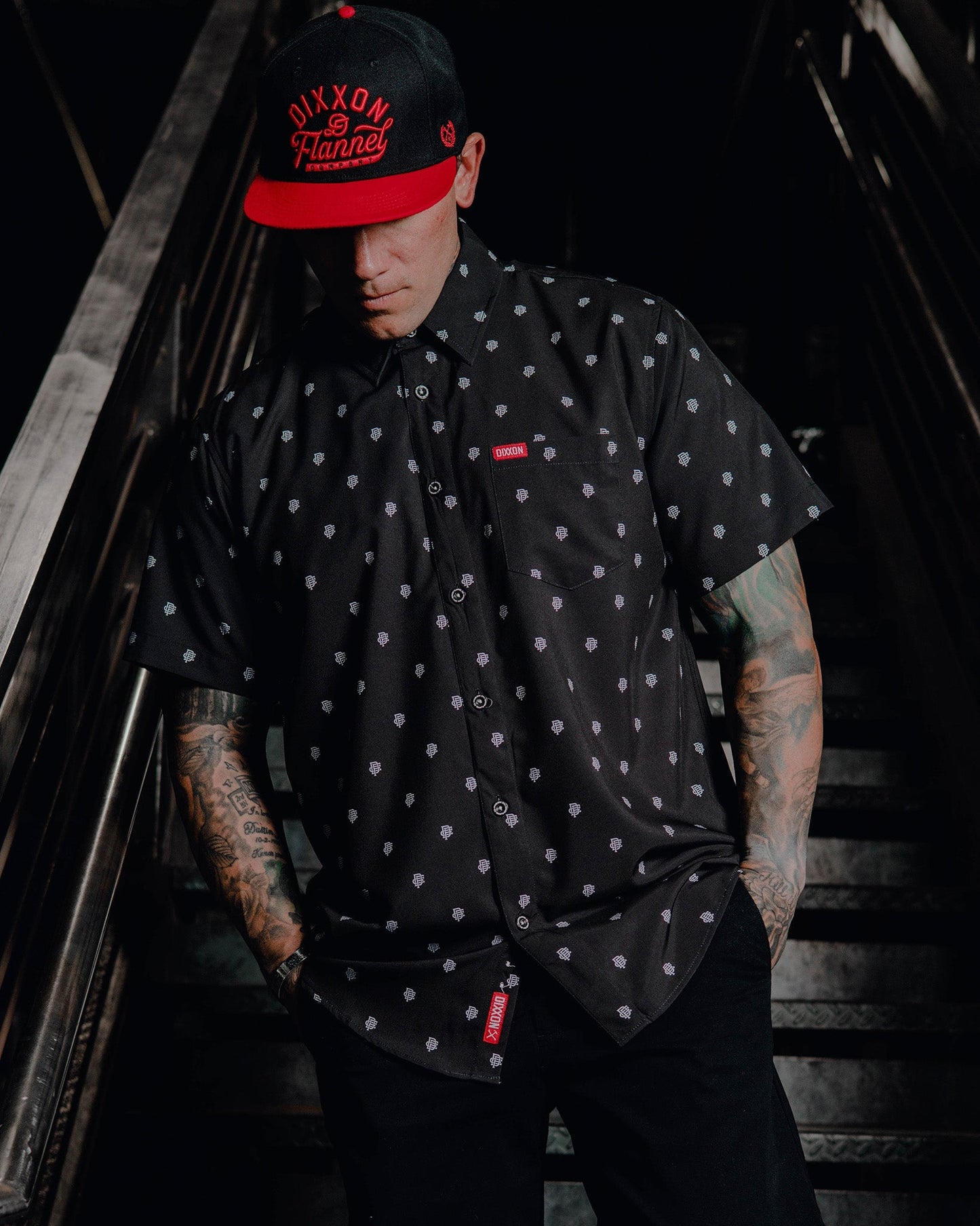 Insignia Party Shirt - Black & White
