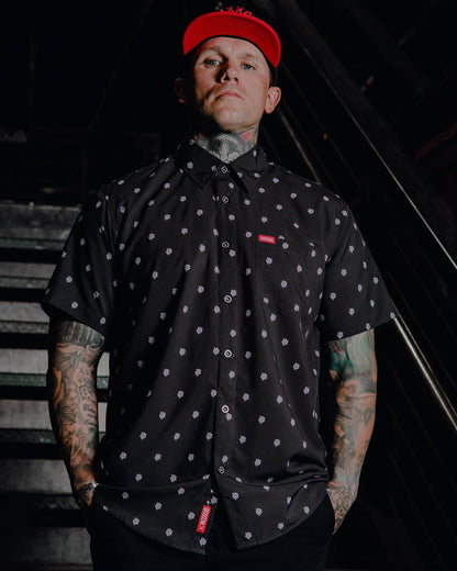 Insignia Party Shirt - Black & White