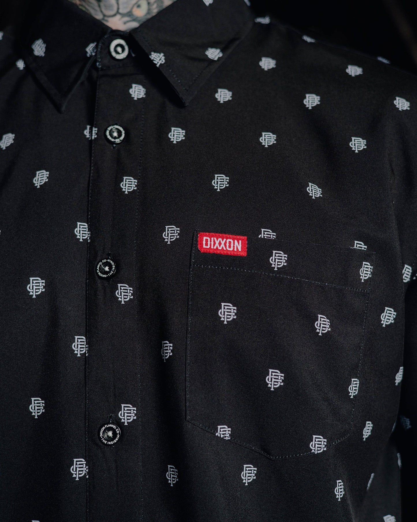 Insignia Party Shirt - Black & White