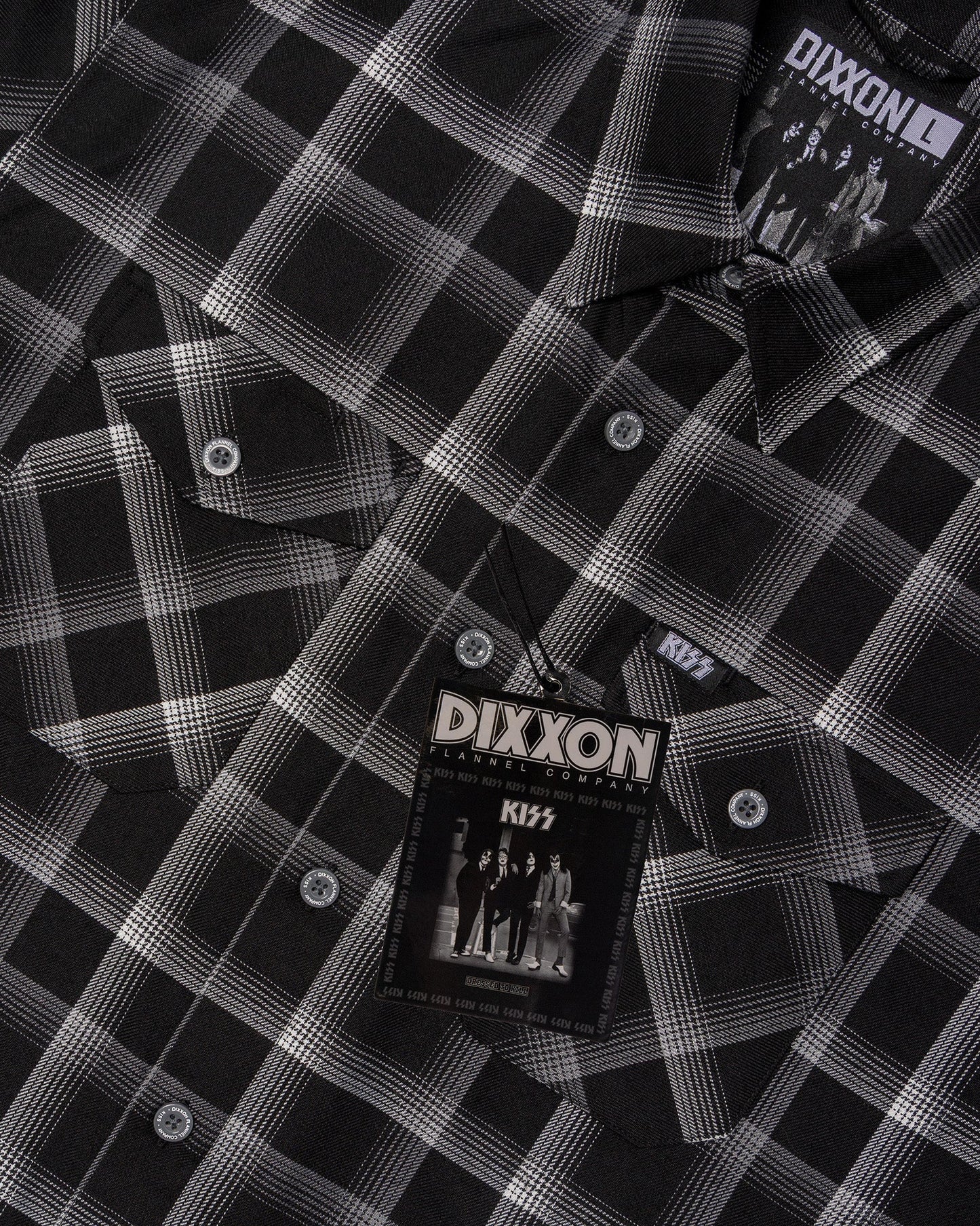 KISS Dressed To Kill Flannel