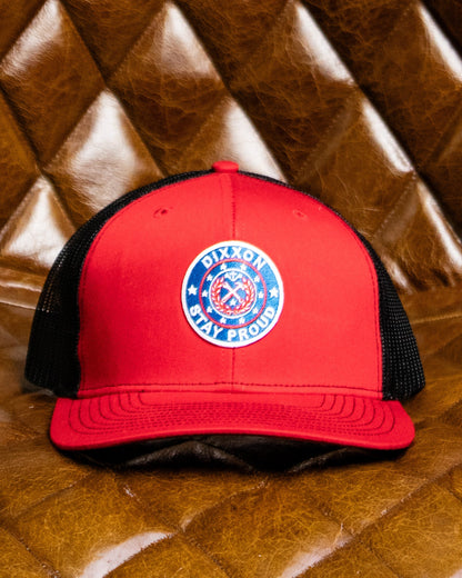 Stay Proud Curved Bill Trucker Snapback